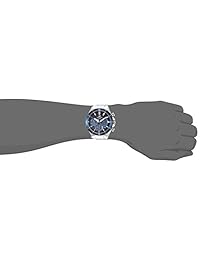 Casio Edifice acero inoxidable de cuarzo reloj Casual, color: plateado (modelo: eqs-800cdb-1bvcf)