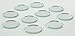 1 inch Glass Craft Mini Round Mirrors Bulk 100 Pieces Mirror Mosaic Tiles