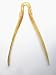 Myhsmooth Zz-bl 2 Count Handmade Organic Natural Sheep Horn Hair Sticks Hair Pins Hair Clip