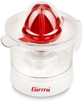 Espremedor elétrico SR05, 25W, capacidade de 500 ml, filtro de polpa, cone de espremer duplo, totalmente destacável e fácil de limpar, branco