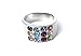 Hoshen Stones Ring 12 Bible Tribes of Israel Jerusalem Jewish Size-us11.5/eur21