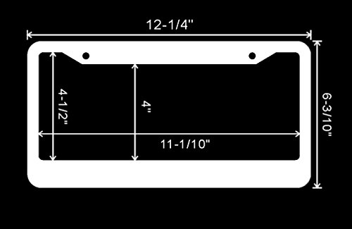 Rhinestone License Plate Frame 2 Pack For Women Glitter Luxury Waterproof Diamond Metal Car Bling License Plate Frame With Screws (Crystal)