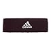 adidas Interval Reversible Terricloth Elastic Headband, Team Maroon/White, One Size