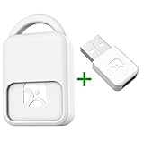 Dash Micro - Mini MicroSD Card Reader for Android, with Case & USB-MicroUSB Adapter, White