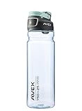 AVEX FreeFlow Autoseal Water Bottle, Ice, 750ml/25 oz