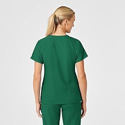 WonderWink W123 Women’s Stylized V-Neck Scrub Top