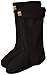 Joules Women's Welton Rain Boot Socks, Black, Medium