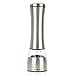 Stainless Steel Salt and Pepper Grinder -Brushed Stainless Steel Pepper Mill and Salt Mill