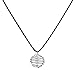Bememo 20 Pieces 29 x 24 mm Silver Plated Bead Cages Pendants Findings and 20 Pieces 18 Inch Black Waxed Necklace Cord with Clasp for Jewelry Making