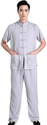 Amazon 上海物語 Shanghai Story 太極拳 チャイナ服 半袖 スポーツ 上下セット ゆったり カンフー 練習服 稽古着 武術表演服 功夫服 少林拳 武術 男女兼用 メンズ 通販
