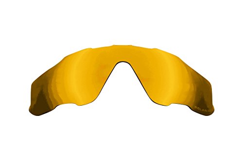 New SEEK Replacement Lenses Oakley JAWBREAKER - Polarized Gold Mirror