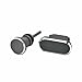 PortPlugs Aluminum Dust Plug and Headset Jack Set, Compatible iPhone 5, 6, 6 Plus, SE, iPod, Includes Cleaning Brush, SIM Tool (Space Gray)