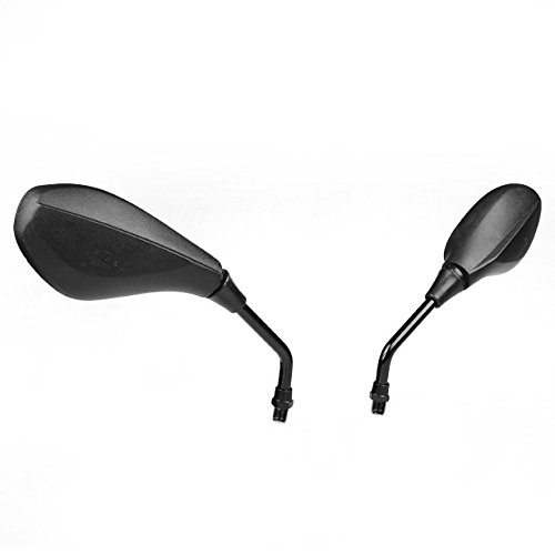 Universal For KTM 1190 Adventure Pair Motorcycle Bike Rear View Side Mirror w/8mm 10mm Thread Black New