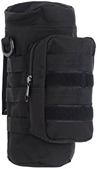 EGOODBEST Molle System Outdoor Army Fans Tactical Round Kettle Bag for Outdoor (color 1)