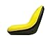 AM126865 One New for John Deere Riding Mower High Back Yellow Seat LT133 LTR155 SST16 +