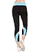 Ekouaer Women's Workout Running Yoga Capris Leggings with Pockets