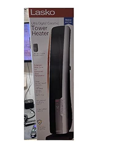 Lasko Ultra Digital Ceramic Oscillating Tower Space Heater with