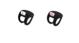 KNOG FROG STROBE TWINPACK BIKE LIGHT- The Original Frog, LED, 600m+ Visibility, Quick Silicone Mounting, Headlight and Taillight, Water resistant, Batteries Included, 3 Flash Modes