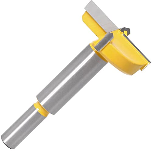 Yaowanguan Drill Bit, 25mm Carbon Steel Woodworking Drill Bits Hole Saw Hinge Boring Hole Saw Cutter for Solid Wood/Softwood/Plywood/Particle Board/Plastic/Plasterboard