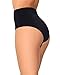 iHeartRaves Black Rave High Waisted Booty Shorts for Women Rave Bottoms Pole Dance Shorts (Black, Large/X-Large)