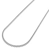 Sterling Silver Italian 1.5mm Solid Franco Square Box Link .925 Necklace Chain 16