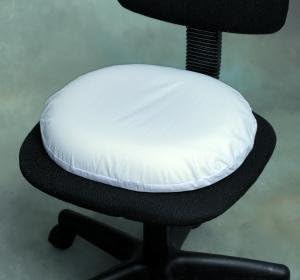 Contoured Plaid 14" Foam Ring Cushion