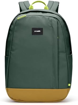 Amazon.com | Pacsafe GO 25L Anti Theft Backpack, Jet Black | Casual Daypacks