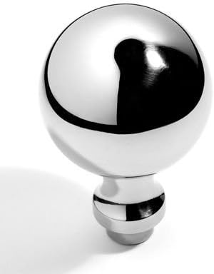 Samuel Heath Profile Ball Knobset - 45mm - Polished Chrome