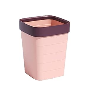 MADHEHAO Vuilnisbak Prullenbak, huishoudelijke woonkamer, schattige slaapkamer, keuken, toilet, toiletbuis, 10L…