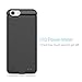 iPhone 7 Battery Case, Techkey Charging Case 3000mAh Battery Pack Power Bank Charger Case Backup Battery Cover with Phone Holder for iPhone7 / iPhone 6S / iPhone 6 ( Black )