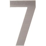 PEELCO Silver Stainless Steel Floating Address Numbers for Houses 3