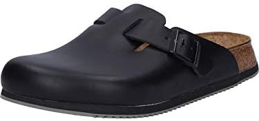 Amazon.com: Birkenstock Boston, Black, 9 UK : Clothing, Shoes
