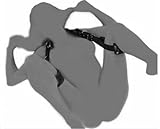 Akezone New Sex Toys Easy Access Unisex Portable Thigh Restraint Sling