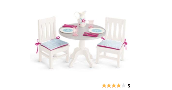 american girl bistro set