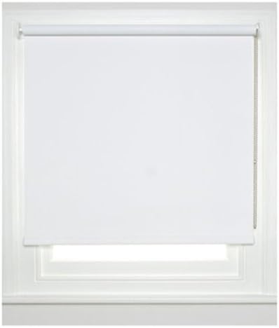 Blackout Thermal Roller Blinds In White 