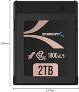 SABRENT Rocket CFX Pro CFexpress Type B 2TB Memory Card R1800MB/s W1700MB/s view 8