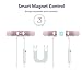 Bluetooth Headphones V5.0, Magnetic Wireless Earbuds with Build-in Mic Sport Sweatproof Earpiece Noise Cancelling Earphones for Workout/Running Compatible with iPhone Samsung Android Cellphones