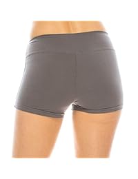 Pantalones cortos de yoga para mujer de Always Workout   Premium Buttery Soft Stretch Athletic Running Dance Voleyball pantalones cortos con rayas