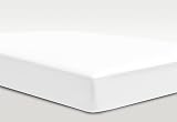 Sapphire Collection 200 Thread Count Egyptian Cotton Fitted Sheet Single White view 2