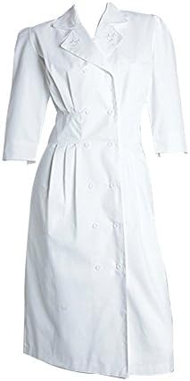Prima by Barco Uniforms Women's Embroidered Tuck Waist Scrub Dress