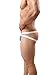 ONEFIT Sexy Striped Breathable G-string Thongs Low Raise Underwears for Men Blue Medium (CN Large)