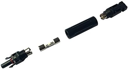 KRXNY MC4 Solar PV Panel Connector 20A In-line Fuse Holder With Fuse Photovoltaic Connectors1000V Waterproof 20 Amp