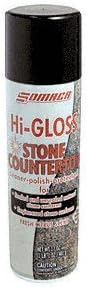 Somaca Hi-Gloss Stone Countertop Cleaner - Pack of 3 Cans