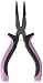 Darice 082676975295 Nylon Jaw Long Nose Flat Pliers, 5" primary