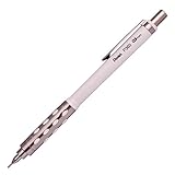 Pentel Automatic Mechanical Pencil P365-spx 0.5mm Anti-slip Grip Metal (White)
