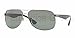 Ray-Ban Sunglasses - RB3502 Highstreet / Frame: Gunmetal Lens: Crystal Green Polarized