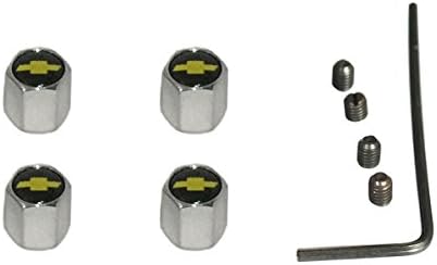 AEMULUS 4pcs set Anti-theft Car Wheel Tire Valve Stem Caps Tire Decoration For Car Auto Chevrolet