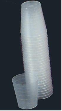 Narrow Medicine Cup - 5165PK - Clear, 400 Each / Pack