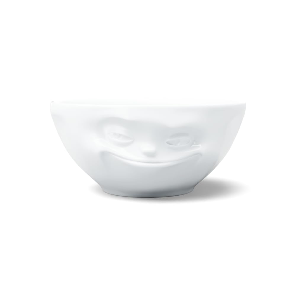 FIFTYEIGHT PRODUCTS T02.01.01 Bowl Grinning, Porcelain, 350 milliliters