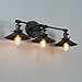 Phansthy Bathroom Vanity Light Fixtures, 3 Light Wall Sconces Lighting with 7.9